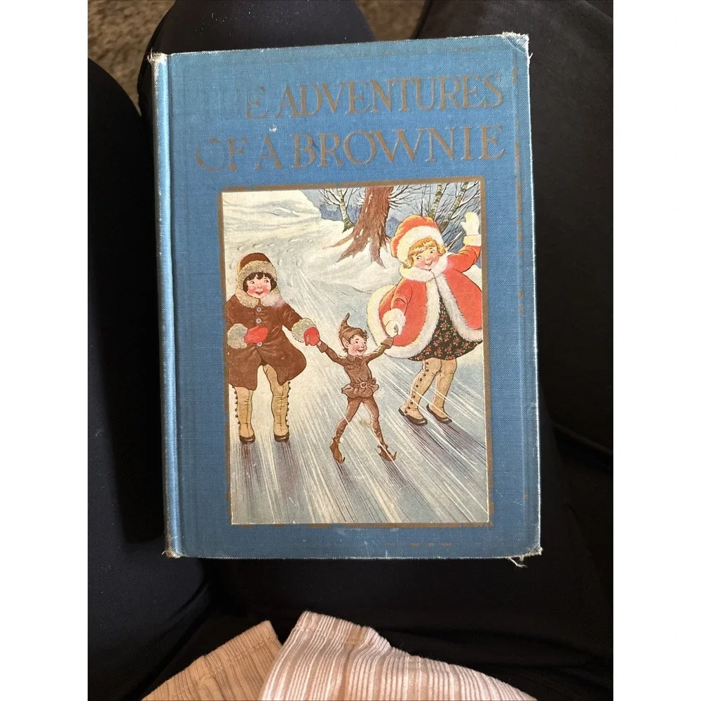 Adventures Of A Brownie HC Dinah Craik 1st Ed Milo Winter 1923 Blue Vintage
